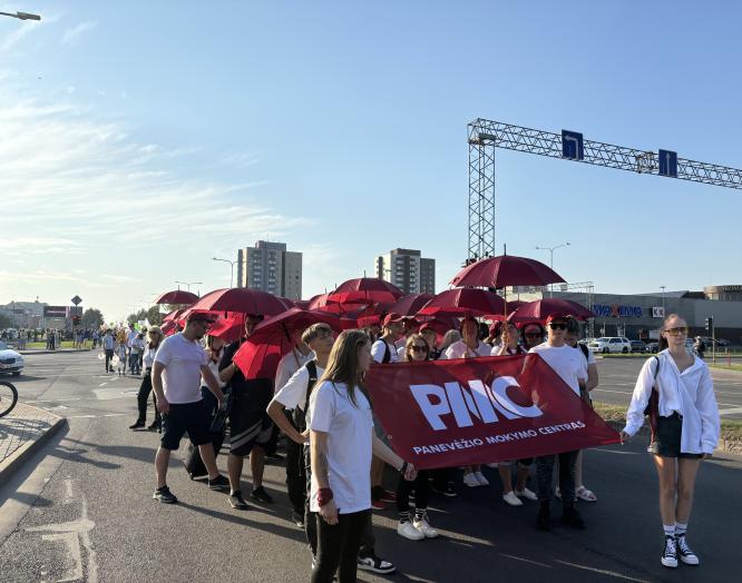 Panevėžio mokymo centro bendruomenė švenčia  Panevėžio 521-ąjį gimtadienį!